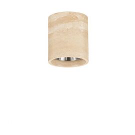 Spot LED aplicat pentru exterior din travertin IP65 Balma