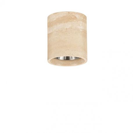 Spoturi - Spot LED aplicat pentru exterior din travertin IP65 Balma