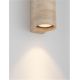 Aplice - Aplica exterior din travertin LED CCT sus si jos IP65 Balma