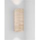 Aplice - Aplica exterior din travertin LED CCT sus si jos IP65 Balma
