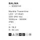 Stalpi - Stalp exterior din travertin LED IP65 Balma