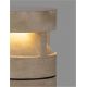 Stalpi - Stalp exterior din travertin LED IP65 Balma