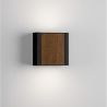 Aplica perete exterior LED IP65 Kioo aspect de lemn