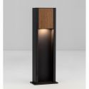 Stalp exterior LED IP65 Kioo aspect de lemn