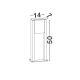 Stalpi - Stalp exterior LED IP65 Kioo aspect de lemn