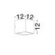 Aplice - Aplica perete exterior LED IP54 Rob