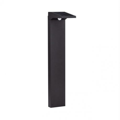 Lampi decorative si solare - Stalp solar LED cu senzor de miscare Tek IP54