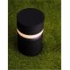 Stalpi - Mini Stalp LED iluminat exterior ambiental IP65 AIRY H-25cm