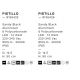 Stalpi - Stalp LED iluminat exterior IP65 PISTILLO H-90cm