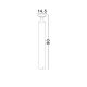 Stalpi - Stalp LED iluminat exterior IP65 PISTILLO H-90cm