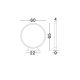 Stalpi - Stalp LED circular iluminat exterior IP65 METRO D-60cm
