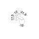 Aplice - Aplica LED iluminat exterior modern IP65 ORACLE negru
