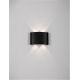 Aplice - Aplica LED iluminat exterior ambiental IP54 DUOMO antracit