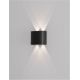 Aplice - Aplica LED iluminat exterior ambiental IP54 DUOMO antracit