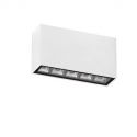 Plafoniera tip spot LED iluminat exterior IP65 JAX alb