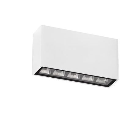 Plafoniere - Plafoniera tip spot LED iluminat exterior IP65 JAX alb