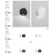 Spoturi - Spot LED aplicat iluminat exterior ambiental IP54 SANGO gri inchis