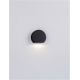 Spoturi - Spot LED aplicat iluminat exterior ambiental IP54 SANGO negru