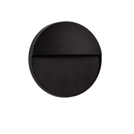 Spoturi - Spot LED aplicat iluminat scari exterior RODIX negru IP54