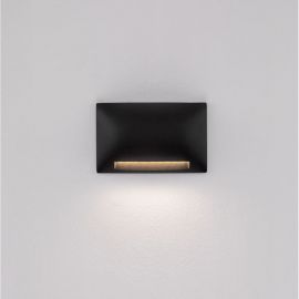 Spot LED aplicat iluminat scari exterior Sub negru IP65
