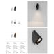 Spoturi - Spot LED aplicat iluminat scari exterior SOREN negru IP65
