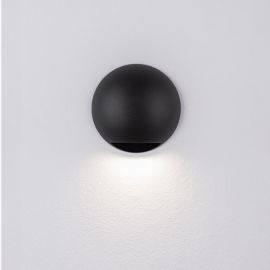 Aplica exterior cu iluminat jos LED IP65 PASSO negru
