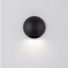 Aplica exterior cu iluminat jos LED IP65 PASSO negru