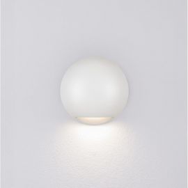 Aplica exterior cu iluminat jos LED IP65 PASSO alb