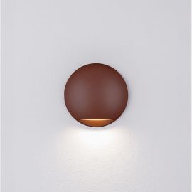 Aplica exterior cu iluminat jos LED IP65 PASSO corten