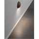Spoturi - Aplica exterior cu iluminat jos LED IP65 PASSO corten