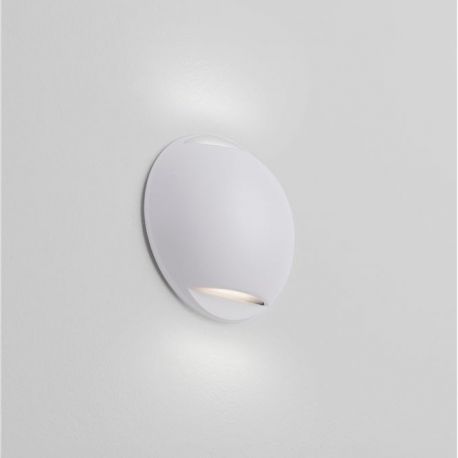 Spoturi - Aplica exterior cu iluminat sus si jos LED IP65 PASSO alb