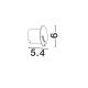 Spoturi - Spot LED incastrat iluminat exterior ambiental IP67 ERIS negru