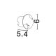 Spoturi - Spot LED incastrat iluminat exterior ambiental IP67 ERIS negru