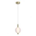 Pendul LED alama lucios sticla acid Luminique