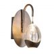Aplice, corpuri de iluminat pentru pereti - Aplica LED decorativa metal latte sticla sampanie Seeds