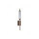 Aplice, corpuri de iluminat pentru pereti - Aplica LED metal latte sticla decorativa Cattail