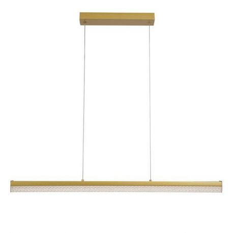 Pendule, Lustre suspendate - Lustra LED suspendata metal auriu Madeleine