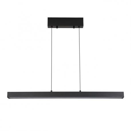 Pendule, Lustre suspendate - Lustra LED suspendata extensibila Linear negru