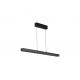 Pendule, Lustre suspendate - Lustra LED suspendata extensibila Linear negru