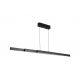 Pendule, Lustre suspendate - Lustra LED suspendata extensibila Linear negru