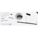 Pendule, Lustre suspendate - Lustra LED suspendata extensibila Linear negru