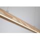Pendule, Lustre suspendate - Lustra LED suspendata stil liniar Kenzie lemn