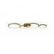 Lustre aplicate - Lustra LED decorativa metal auriu Cirque 4Lt Ring