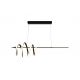 Pendule, Lustre suspendate - Lustra LED suspendata Sword negru