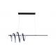 Pendule, Lustre suspendate - Lustra LED suspendata Sword negru