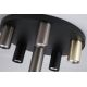 Plafoniere - Plafoniera neagra cu 6 spoturi GU10 Tubes