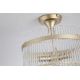 Lustre aplicate - Lustra aplicata moderna metal auriu, tije din sticla Lara