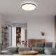 Plafoniere - Plafoniera LED slim cu lumina ambientala in sus NIELSEN D-30cm