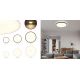 Plafoniere - Plafoniera LED slim cu lumina ambientala in sus NIELSEN D-30cm