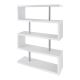 Biblioteci-Rafturi - Raft design modern Snake 165cm alb